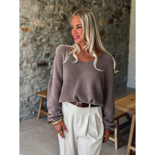 Pull Leïa - Taupe