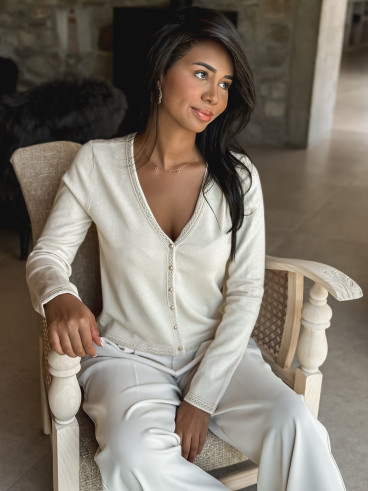 Gilet Julie - Beige