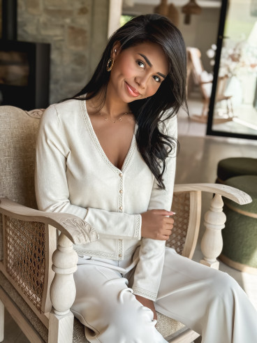 Gilet Julie - Beige