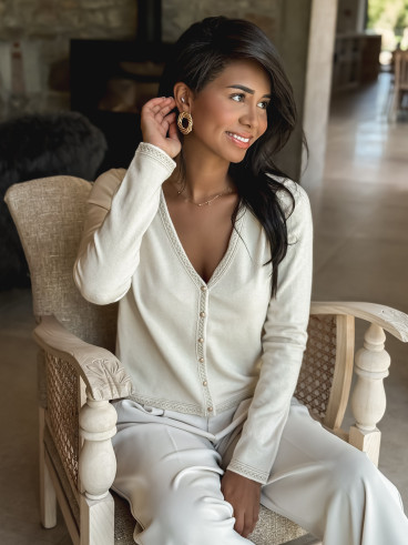 Gilet Julie - Beige