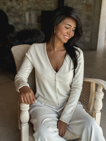 Gilet Julie - Beige