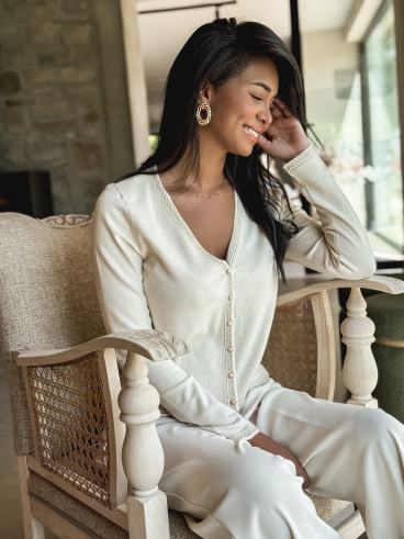 Gilet Julie - Beige