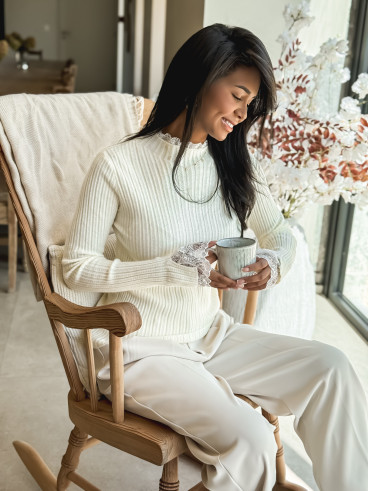 Pull Talicia - Ecru