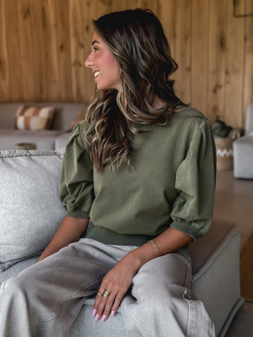 Pull Lauryana - Kaki