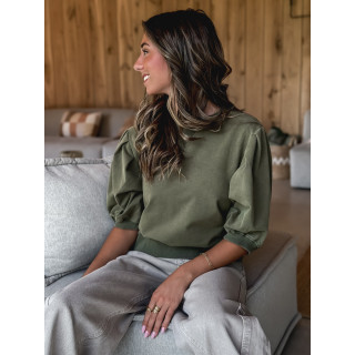 Pull Lauryana - Kaki