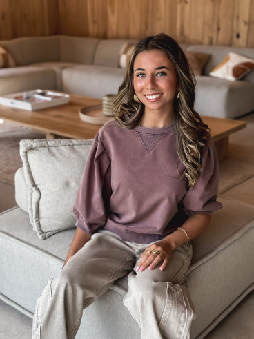 Pull Lauryana - Chocolat