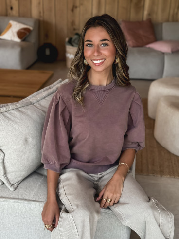 Pull Lauryana - Chocolat