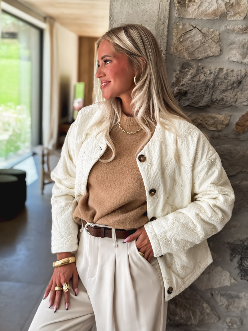 Veste Laureen - Ecru