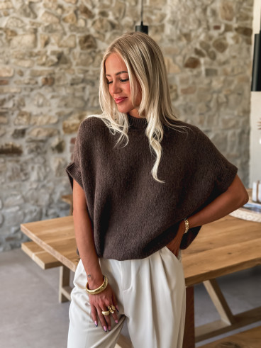 Pull Noria - Chocolat