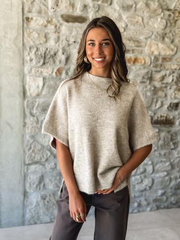 Pull Gisela - Beige Chiné