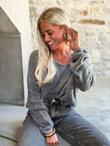 Pull Leïa - Gris foncé