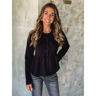 Gilet Amandine - Noir