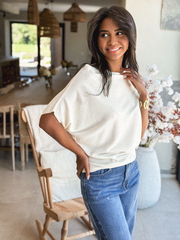 Blouse Lorélia - Ecru