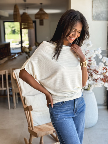Blouse Lorélia - Ecru