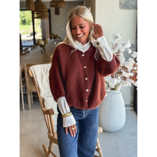 Gilet Danelie - Marron