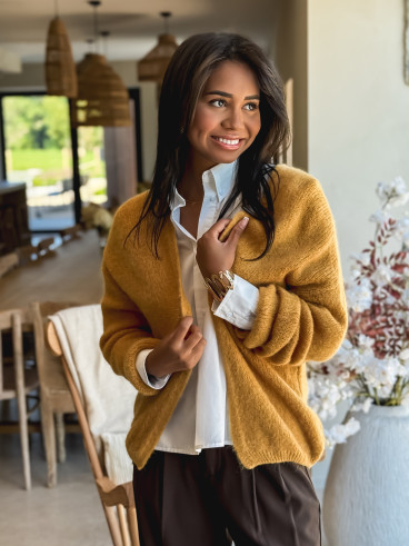 Gilet Dalia - Moutarde