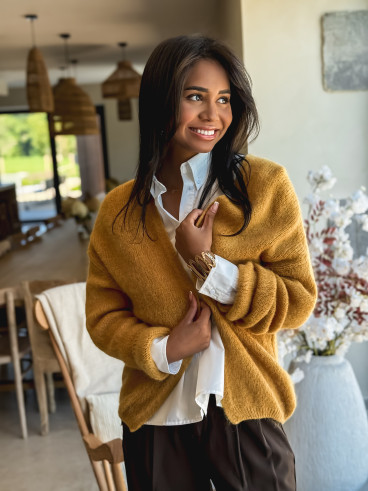 Gilet Dalia - Moutarde