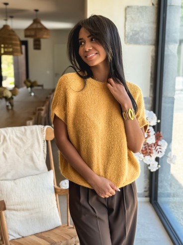 Pull Noria - Moutarde