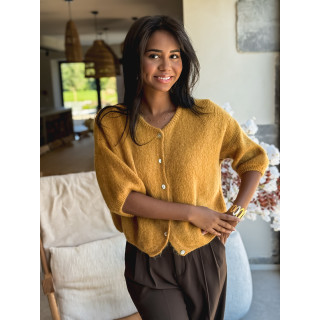 Gilet Danelie - Moutarde
