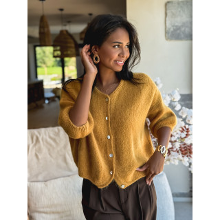Gilet Danelie - Moutarde