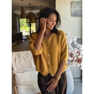 Gilet Danelie - Moutarde