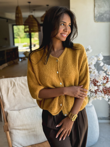 Gilet Danelie - Moutarde