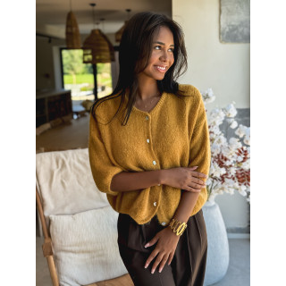 Gilet Danelie - Moutarde