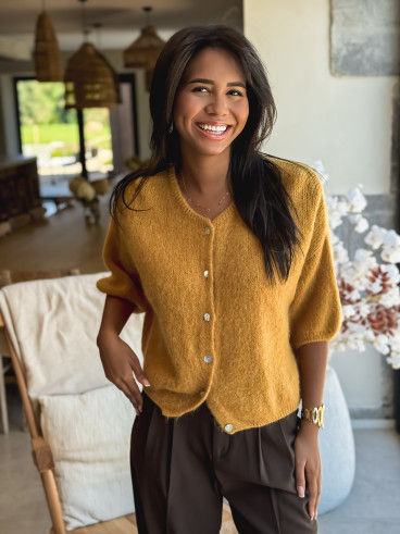 Gilet Danelie - Moutarde