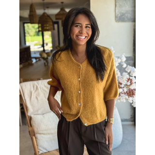 Gilet Danelie - Moutarde