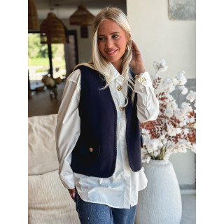 Gilet Taïssa - Bleu marine