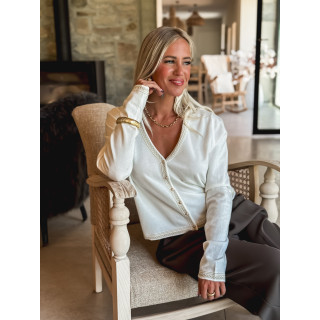 Gilet Julie - Blanc