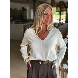 Pull Margot - Blanc