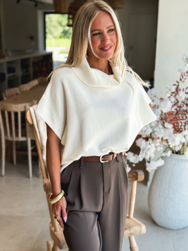 Pull Mallia - Ecru