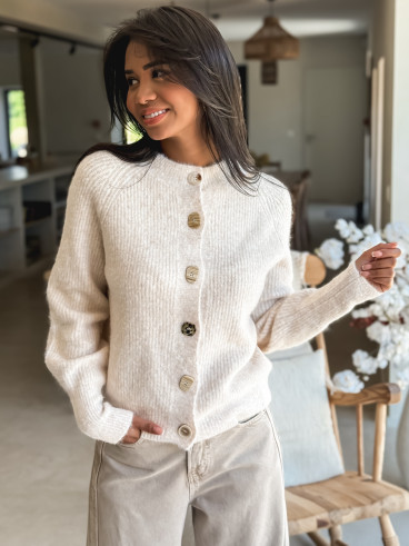 Gilet Tanaïs - Beige