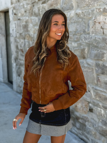 Bomber Nour - Camel