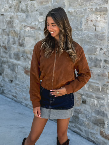 Bomber Nour - Camel