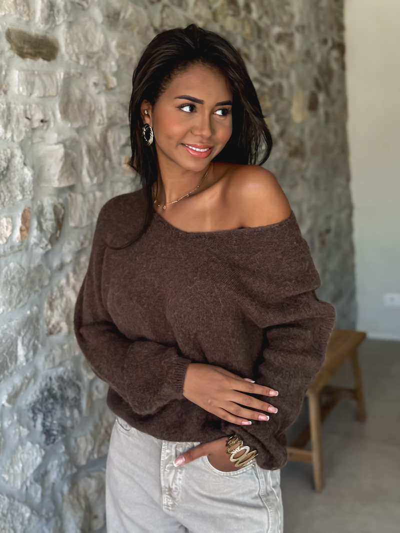 Pull Leïa - Cacao