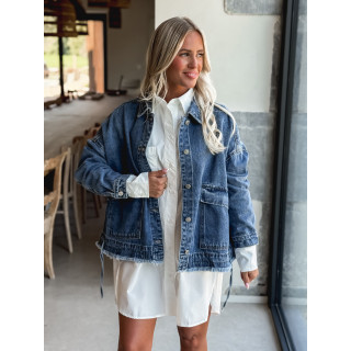 Veste en jeans Ximena - Bleu