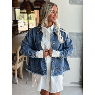 Veste en jeans Ximena - Bleu