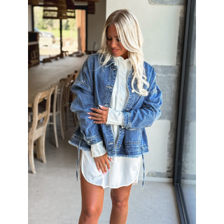 Veste en jeans Ximena - Bleu