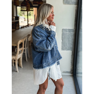 Veste en jeans Ximena - Bleu