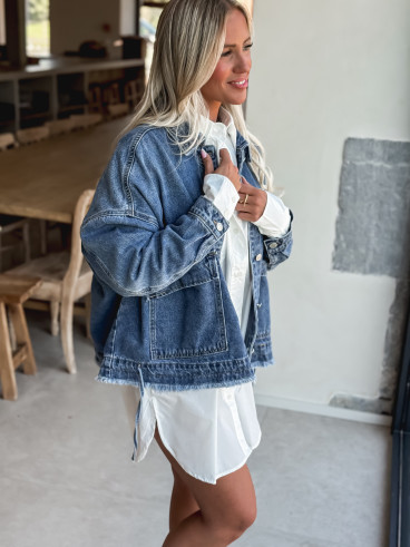 Veste en jeans Ximena - Bleu