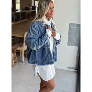 Veste en jeans Ximena - Bleu