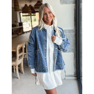 Veste en jeans Ximena - Bleu