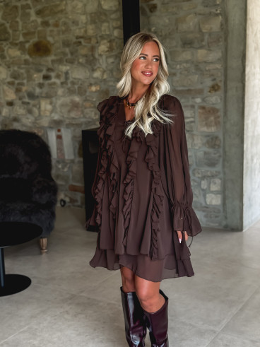 Robe  Constina - Chocolat