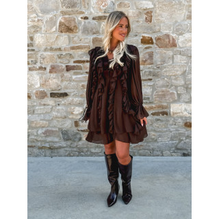 Robe  Constina - Chocolat