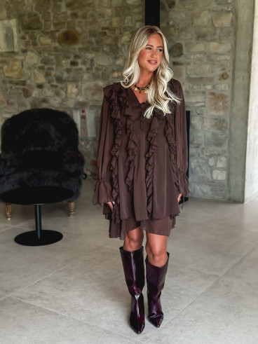 Robe  Constina - Chocolat