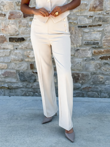 Pantalon Poéma - Beige