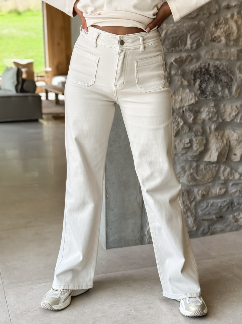 Jeans Isabeau - Beige
