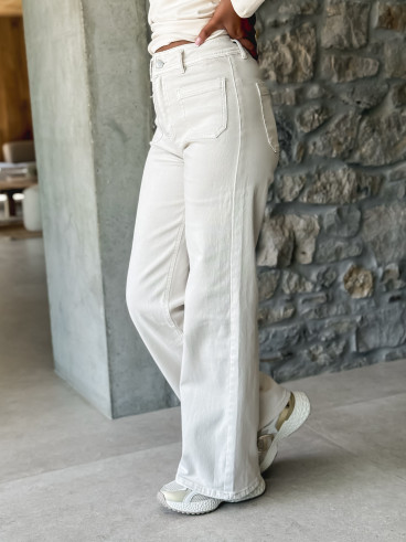 Jeans Isabeau - Beige